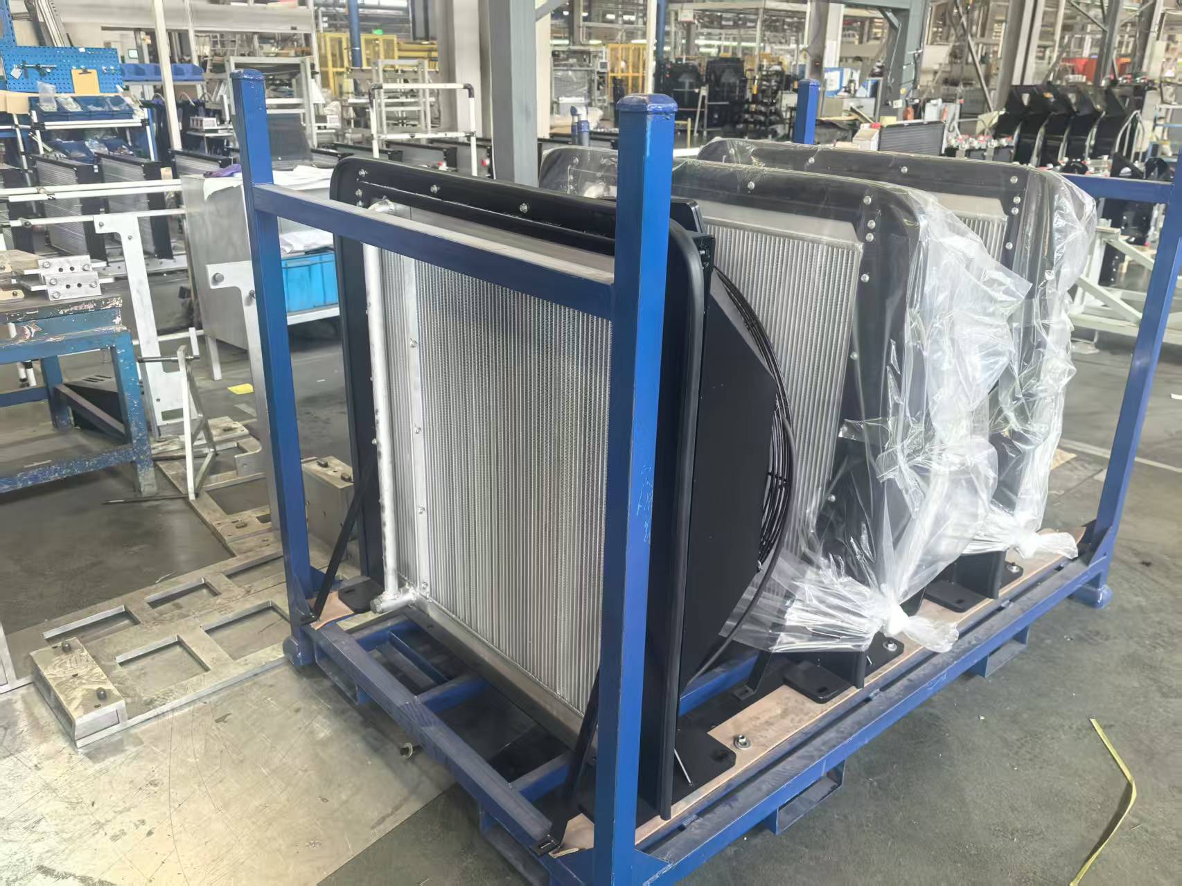 重载卡车集成冷却模块总成