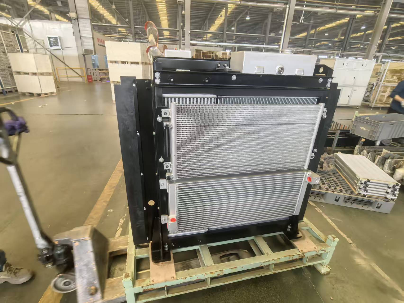 工程机械复合冷却模块总成