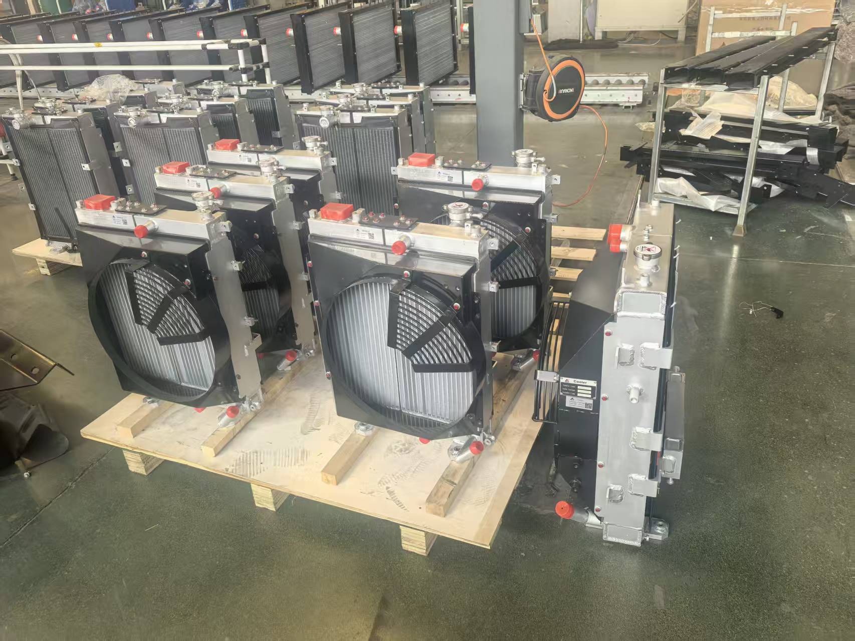 重载卡车冷却模块总成